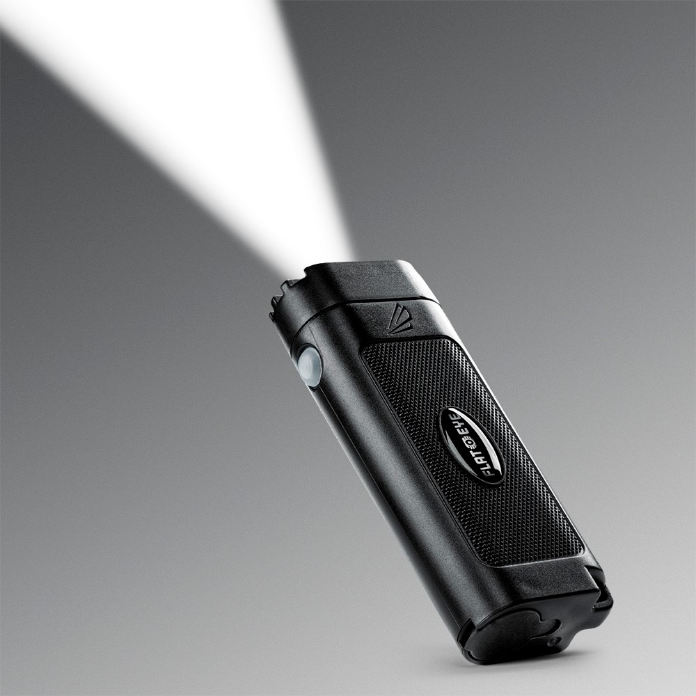 FLATEYE™ Unround Flashlight Rechargeable - 250 Lumen with USB Cable FR-8049