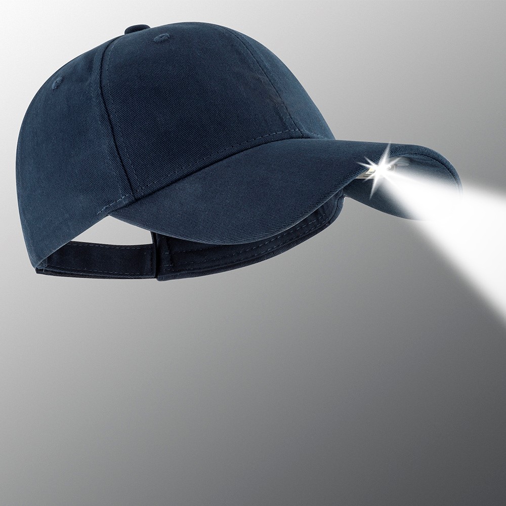 POWERCAP® 3.0 (1) LED Rechargeable HLC - Navy/Structured