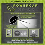 POWERCAP® 35|55 (4) LED Beanie - REALTREE® MAX-5 Camo CUBWB-5659 View 4